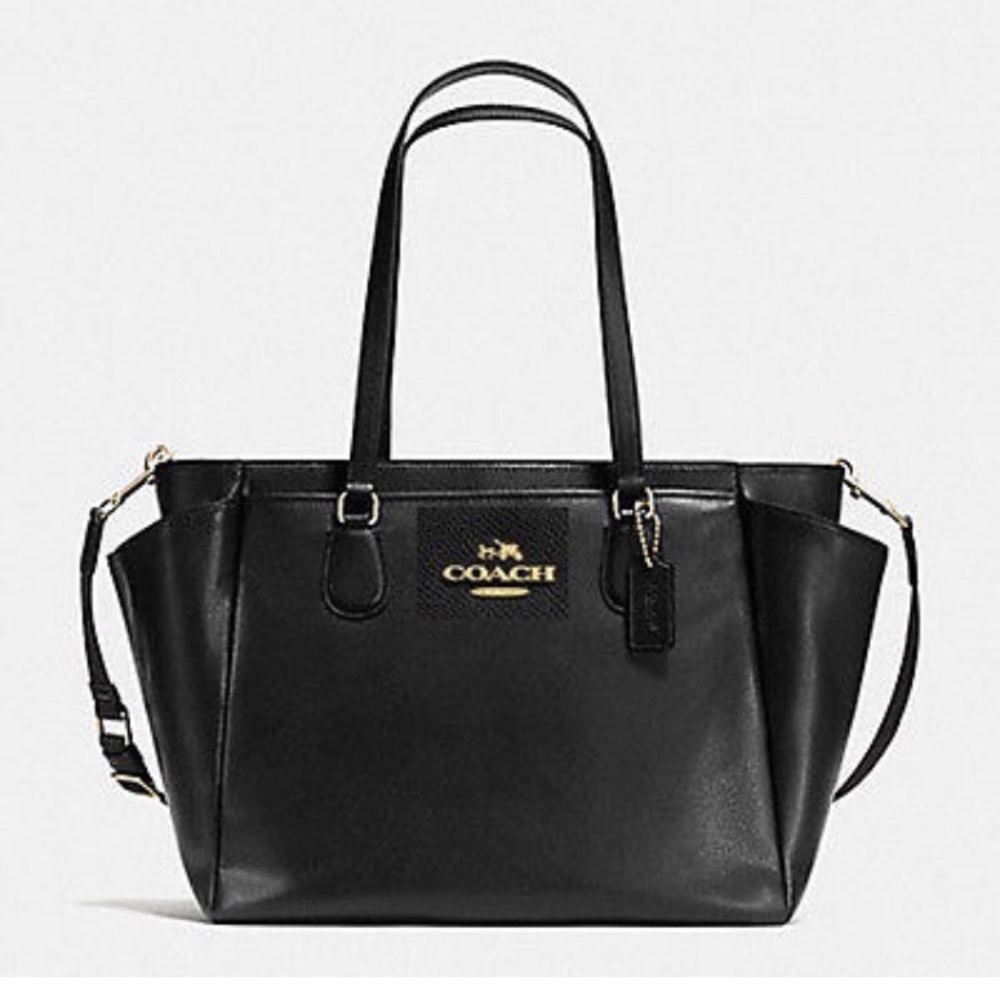 Authentic Coach Multigrain Diaper Bag